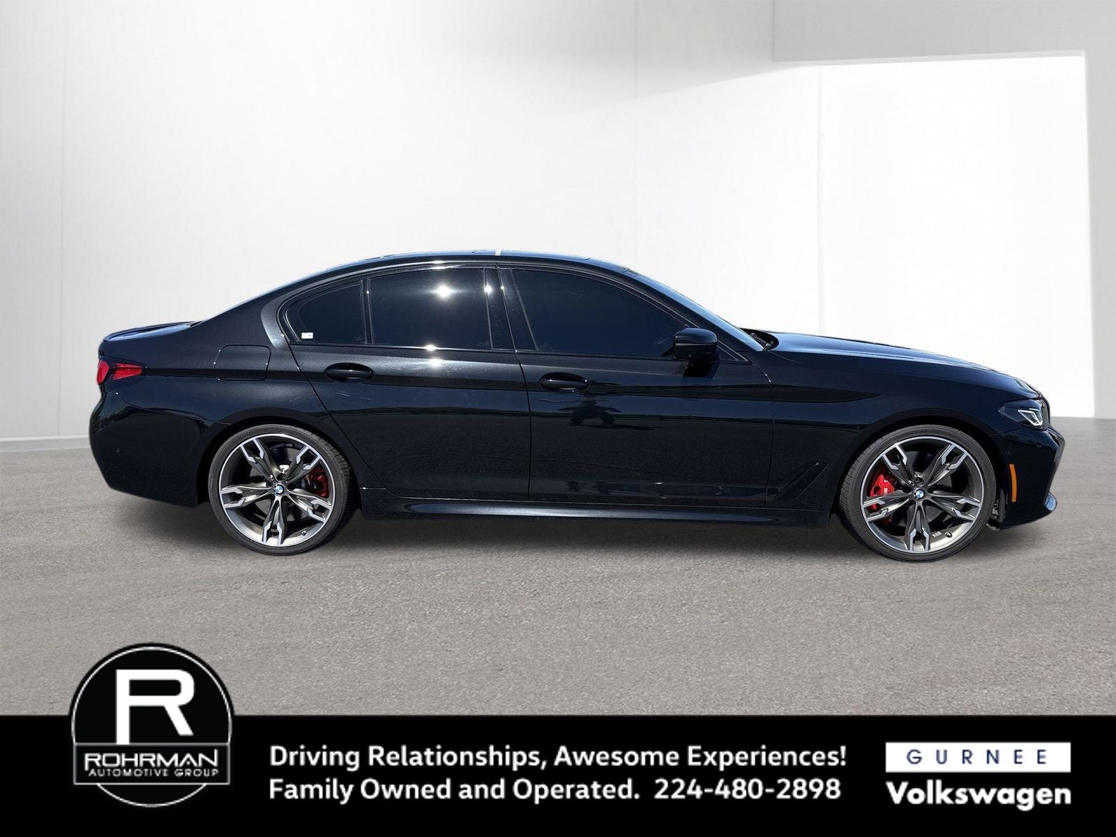 2021 BMW 5 Series M550i xDrive Dynamic Handling/Shadowline/Executive Package