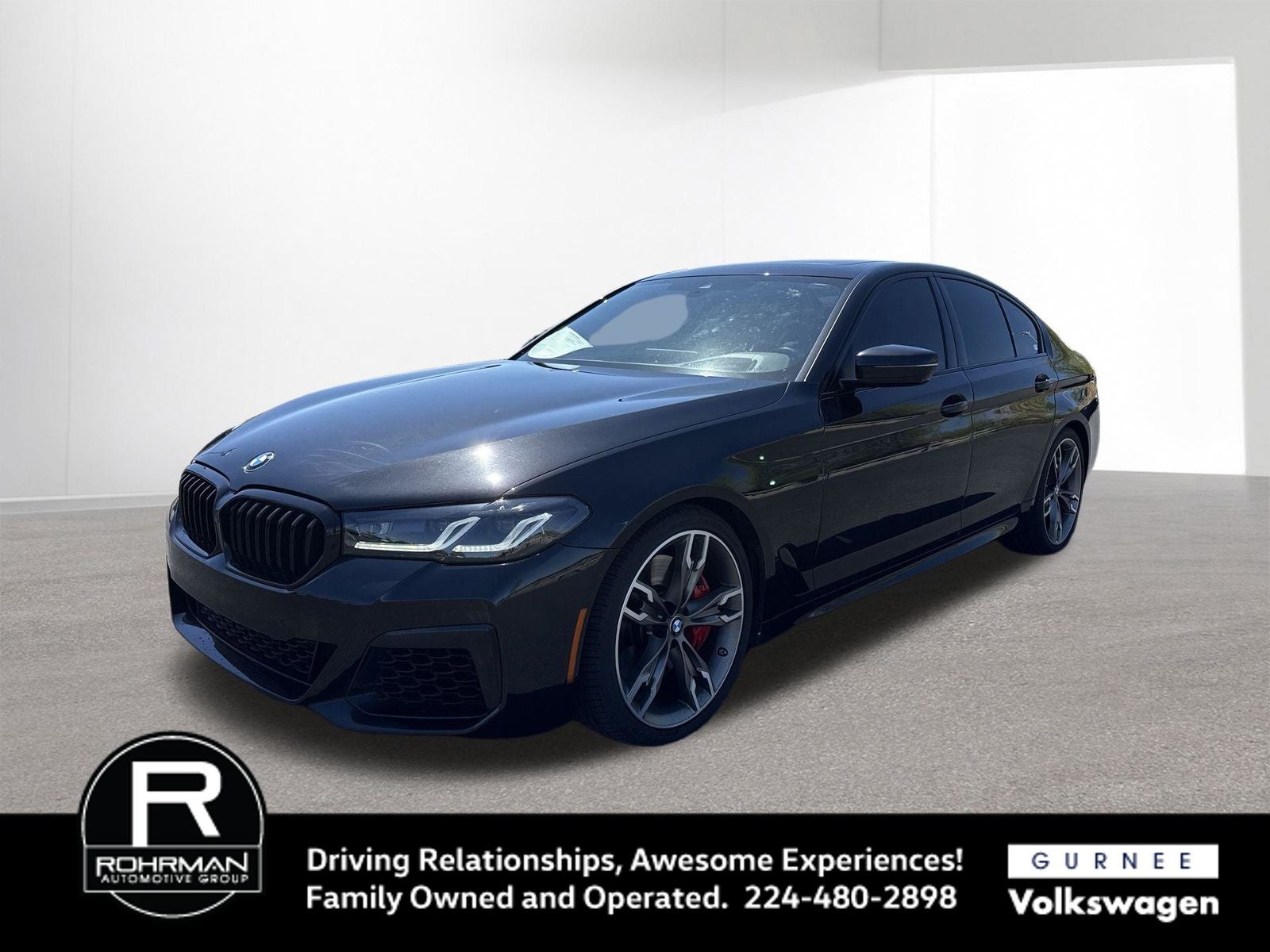 2021 BMW 5 Series M550i xDrive Dynamic Handling/Shadowline/Executive Package