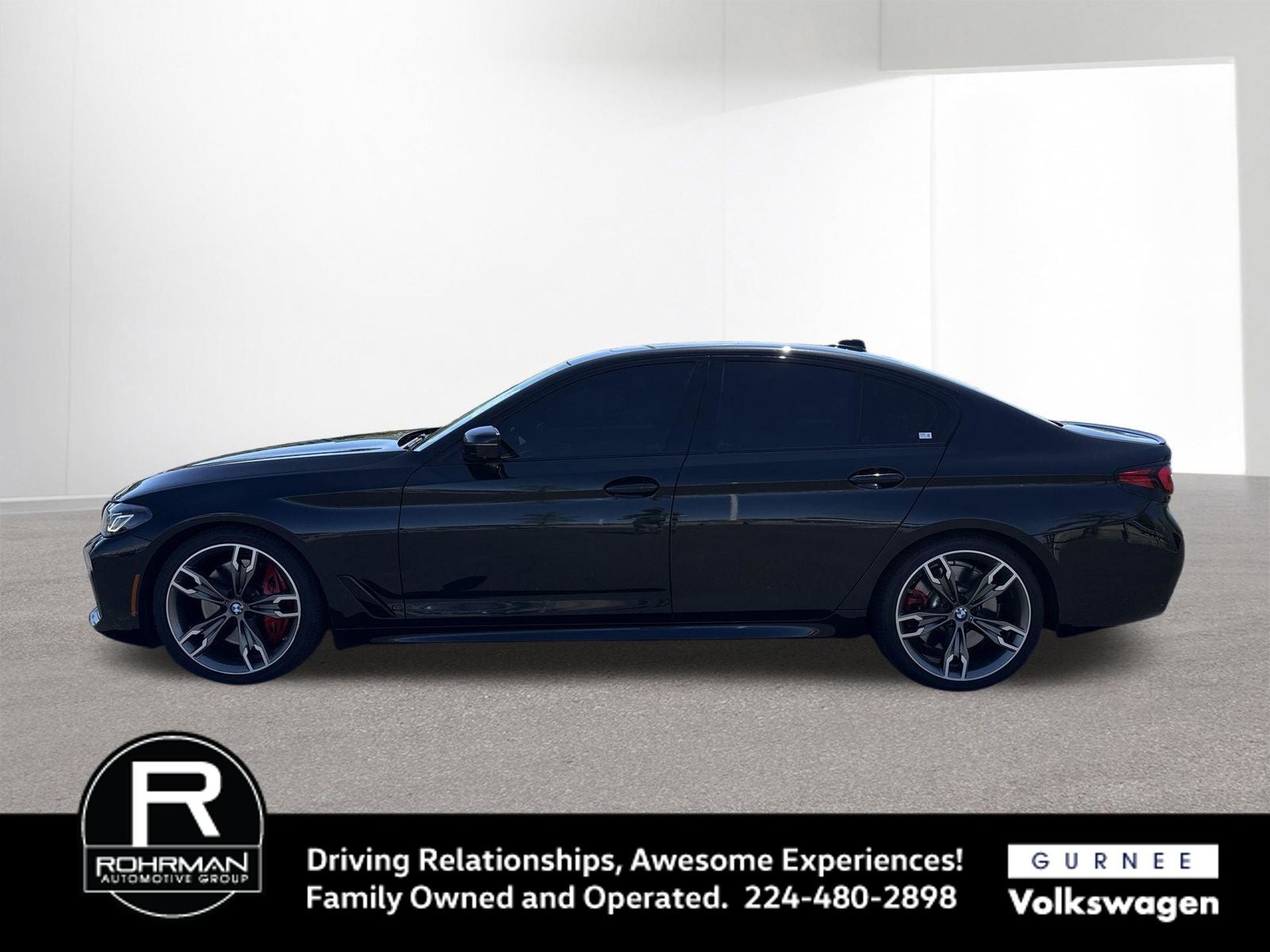 2021 BMW 5 Series M550i xDrive Dynamic Handling/Shadowline/Executive Package