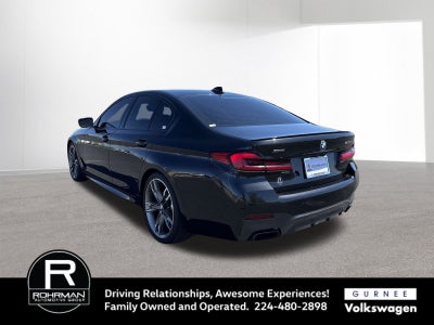 2021 BMW 5 Series M550i xDrive Dynamic Handling/Shadowline/Executive Package
