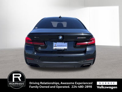 2021 BMW 5 Series M550i xDrive Dynamic Handling/Shadowline/Executive Package
