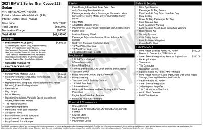 2021 BMW 2 Series 228i