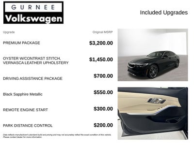 2021 BMW 3 Series 330i xDrive Premium Package