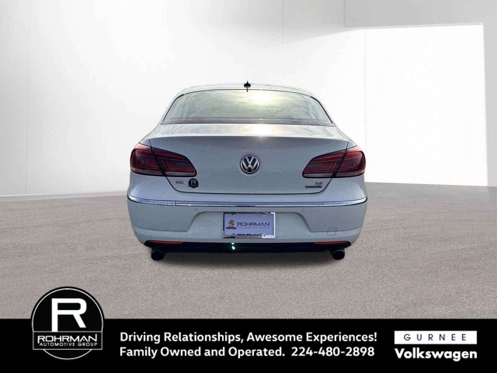 2013 Volkswagen CC 3.6L VR6 Executive 4Motion