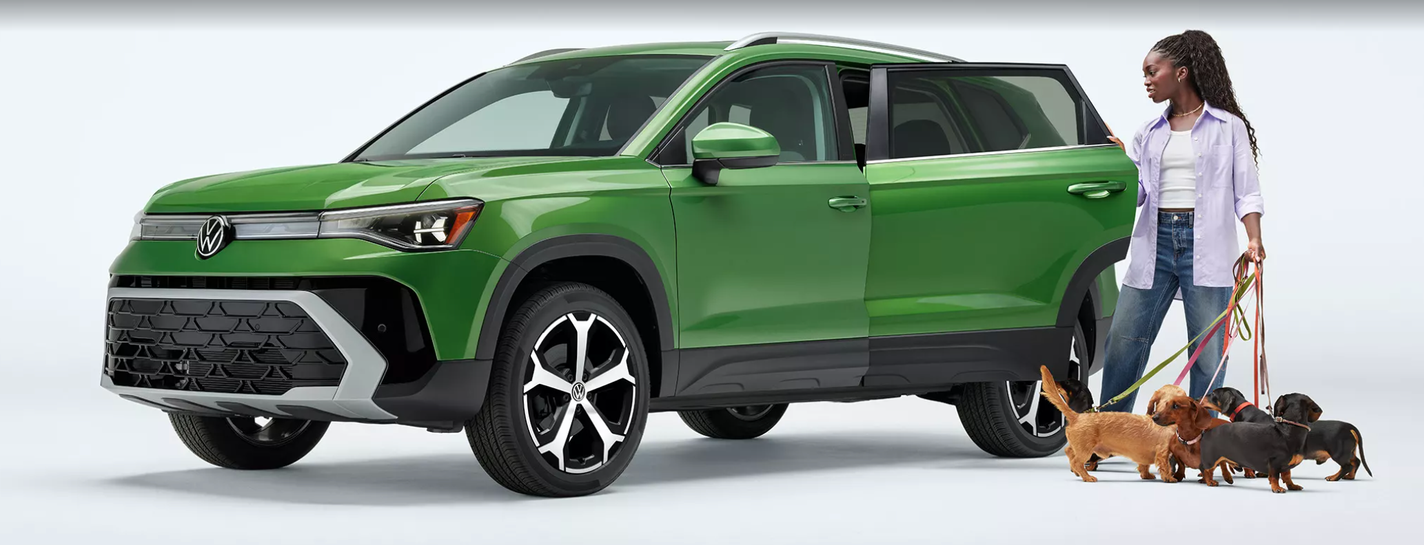 2025 VW Taos in Green