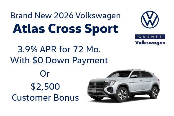 Brand New 2026 Volkswagen ATLAS CROSS SPORT