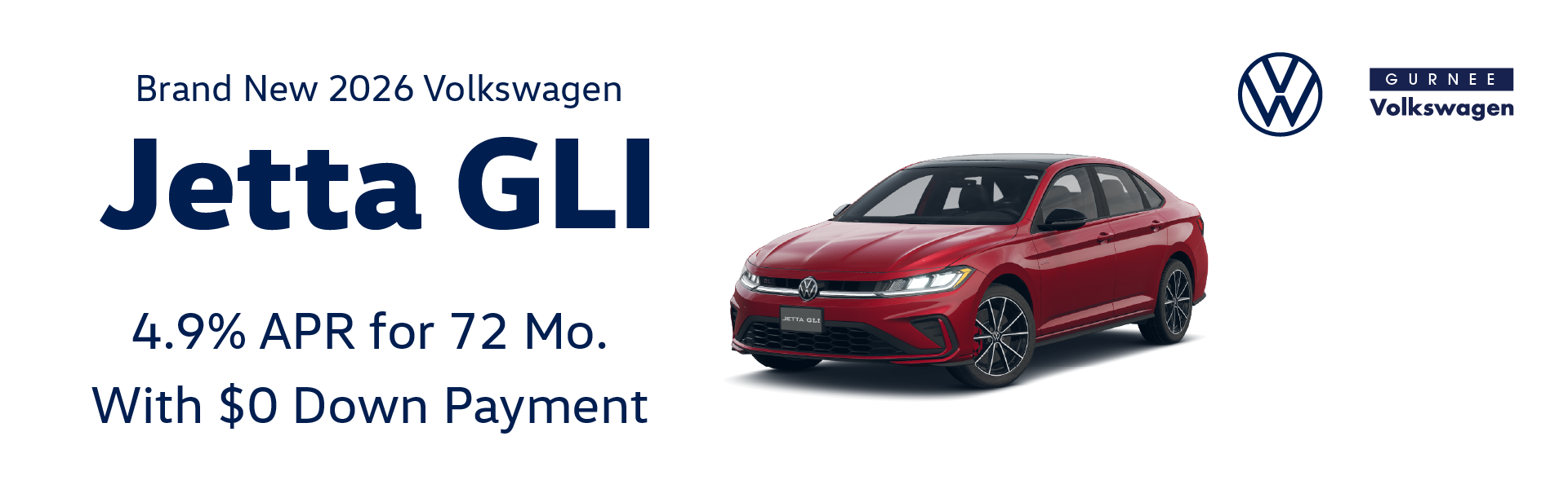 Brand New 2026 Volkswagen JETTA GLI