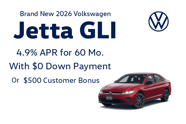 Brand New 2026 Volkswagen JETTA GLI