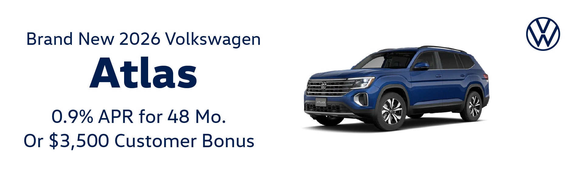 Brand New 2026 Volkswagen ATLAS