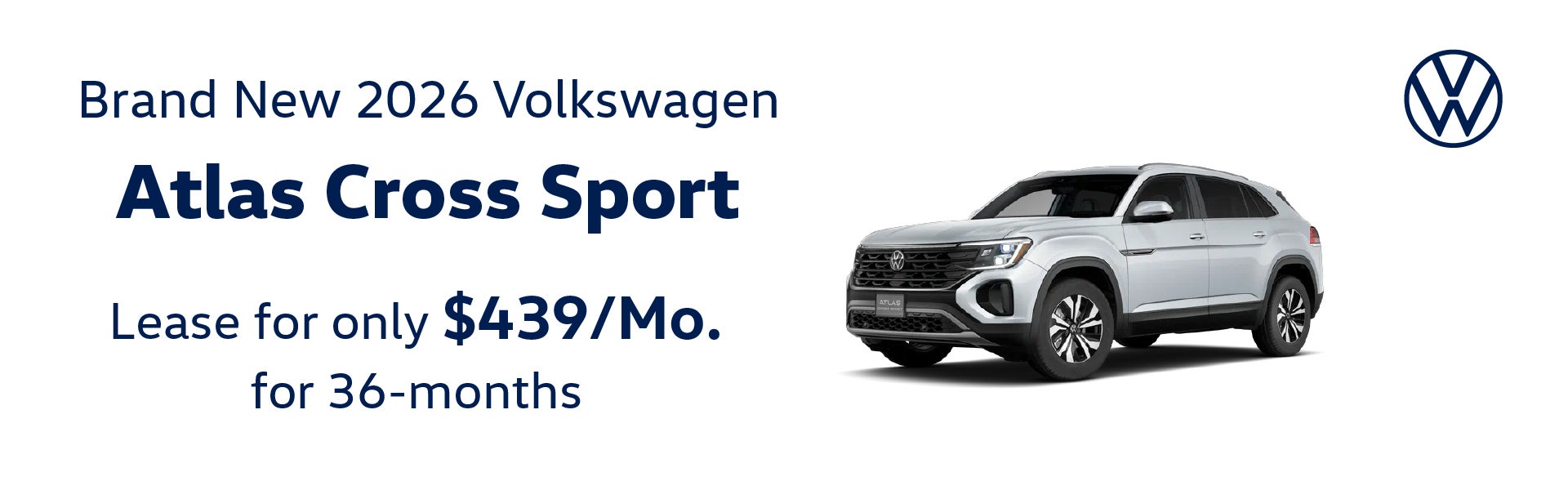 Brand New 2026 Atlas Cross Sport