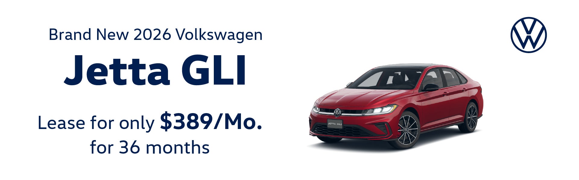 Brand New 2026 Jetta GLI