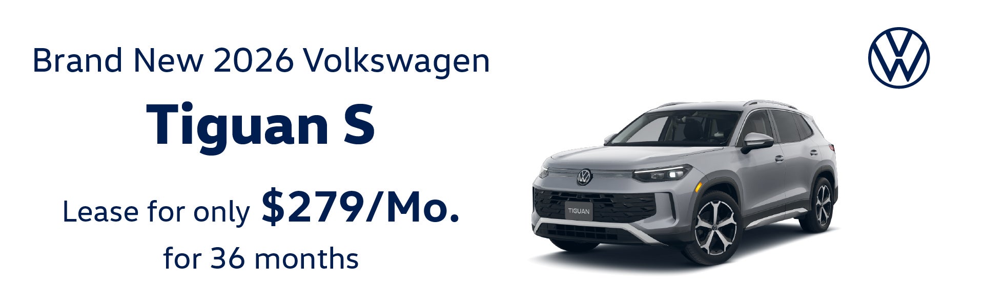 Brand New 2026 Volkswagen Tiguan S