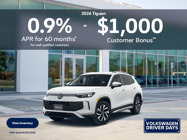 Brand New 2026 Volkswagen 
TIGUAN