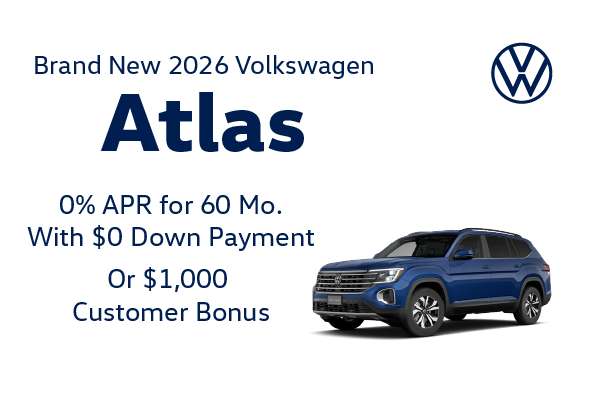 Brand New 2026 Volkswagen ATLAS