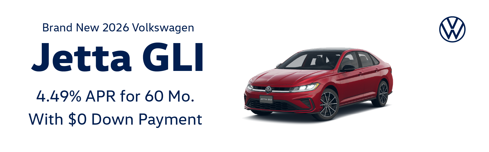 Brand New 2026 Volkswagen JETTA GLI