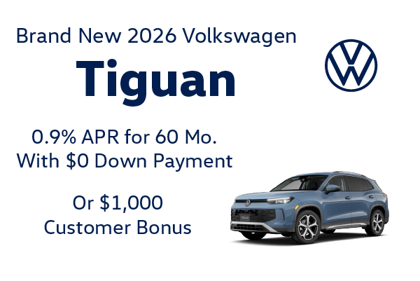 Brand New 2026 Volkswagen TIGUAN