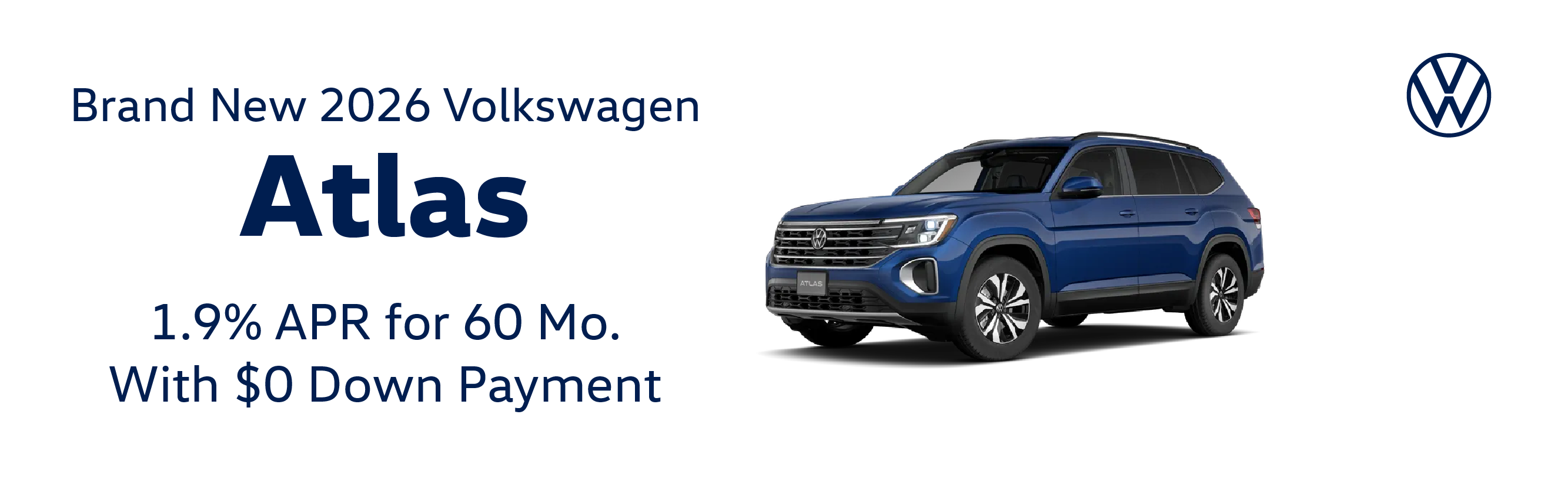 Brand New 2026 Volkswagen ATLAS
