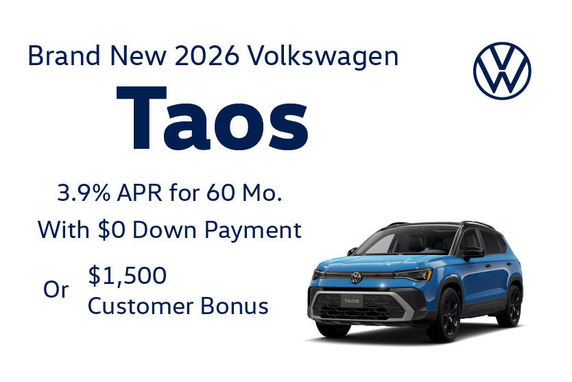 Brand New 2026 Volkswagen TAOS
