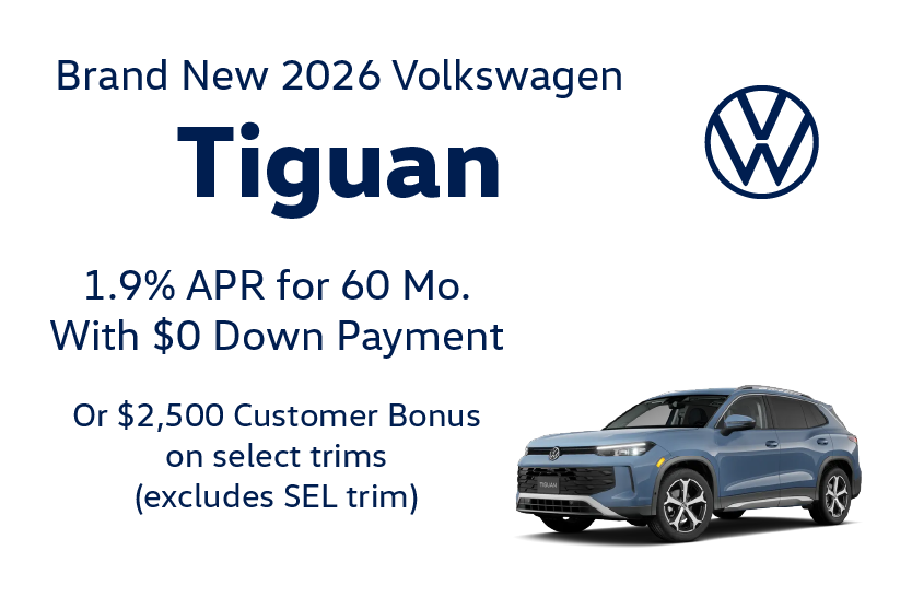 Brand New 2026 Volkswagen TIGUAN