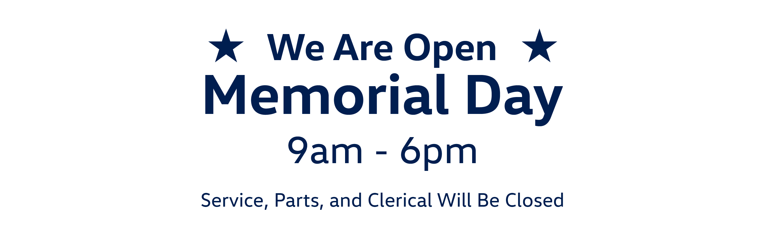 Memorial Day