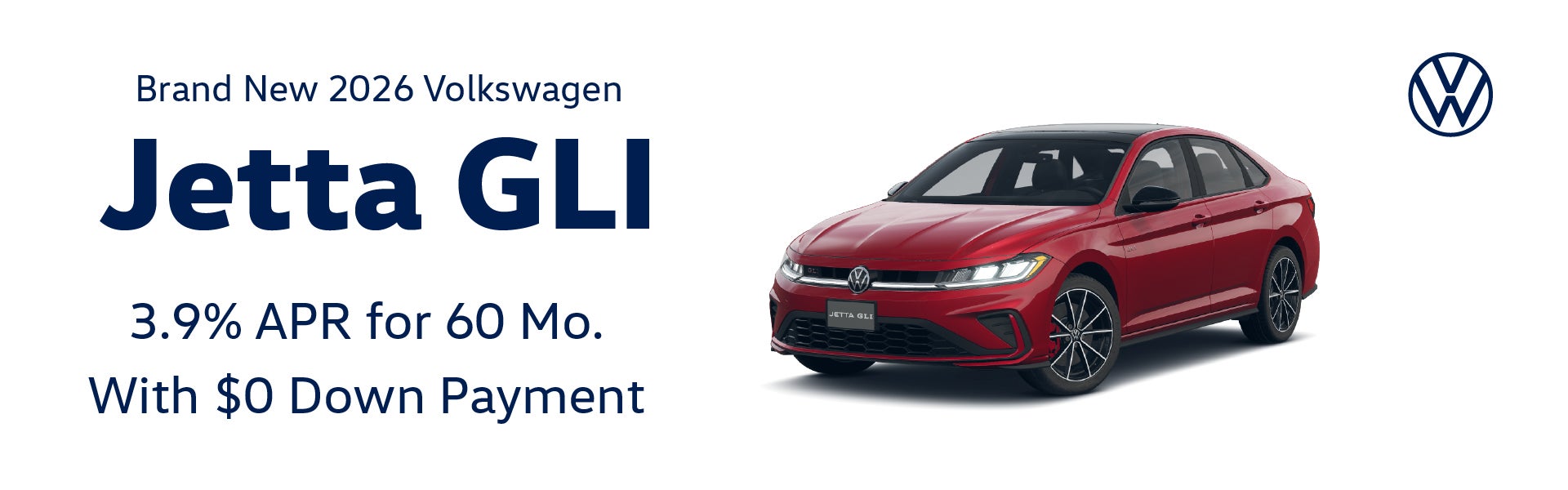 Brand New 2026 Volkswagen JETTA GLI