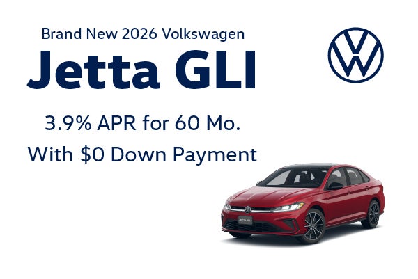 Brand New 2026 Volkswagen JETTA GLI