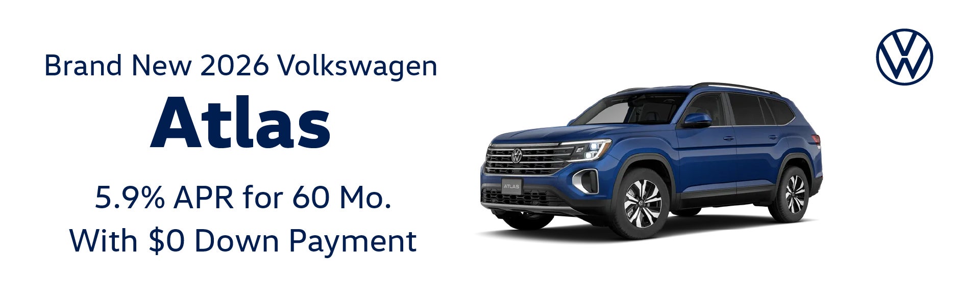 Brand New 2026 Volkswagen ATLAS