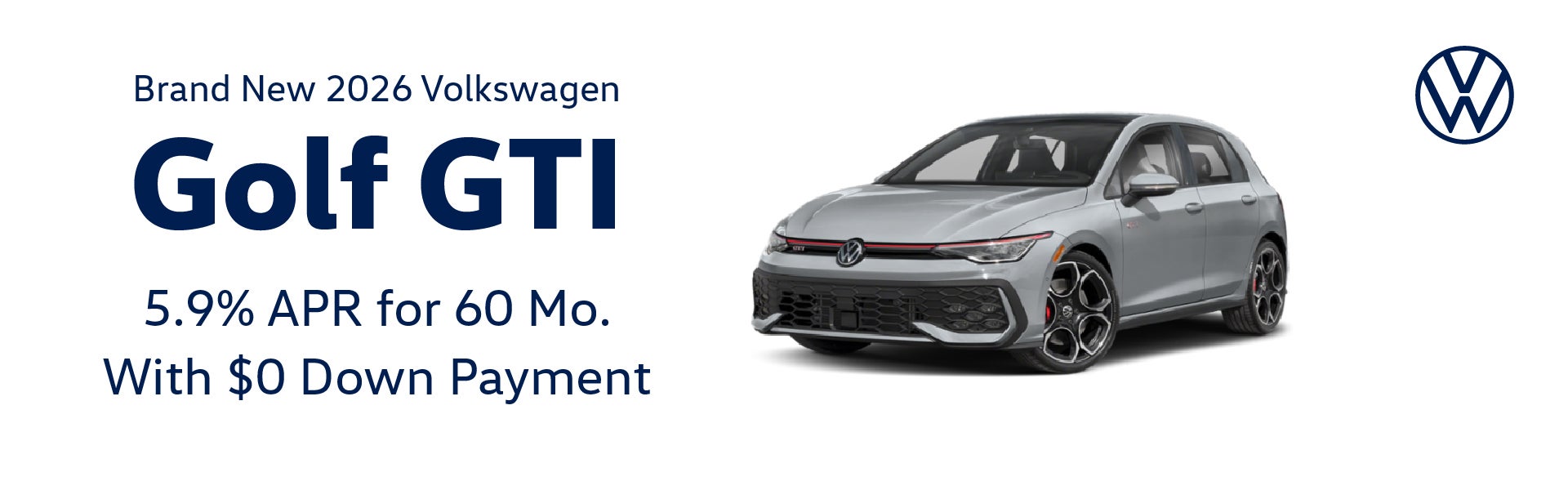 Brand New 2026 Volkswagen Golf GTI