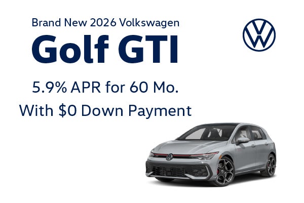Brand New 2026 Volkswagen Golf GTI
