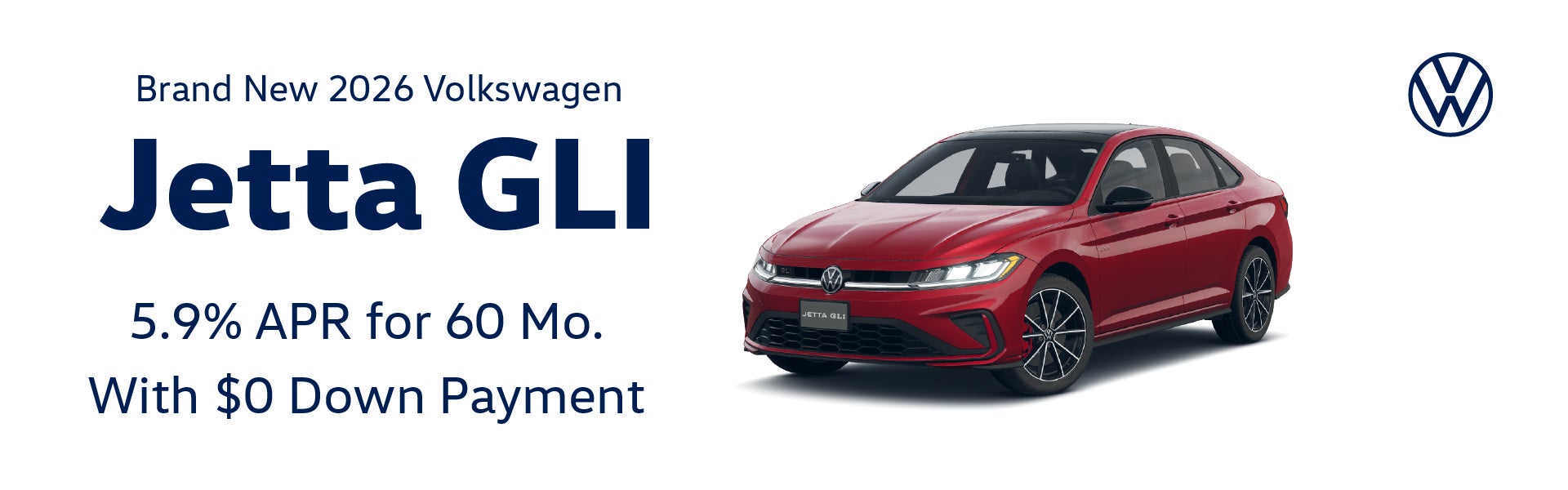 Brand New 2026 Volkswagen JETTA GLI