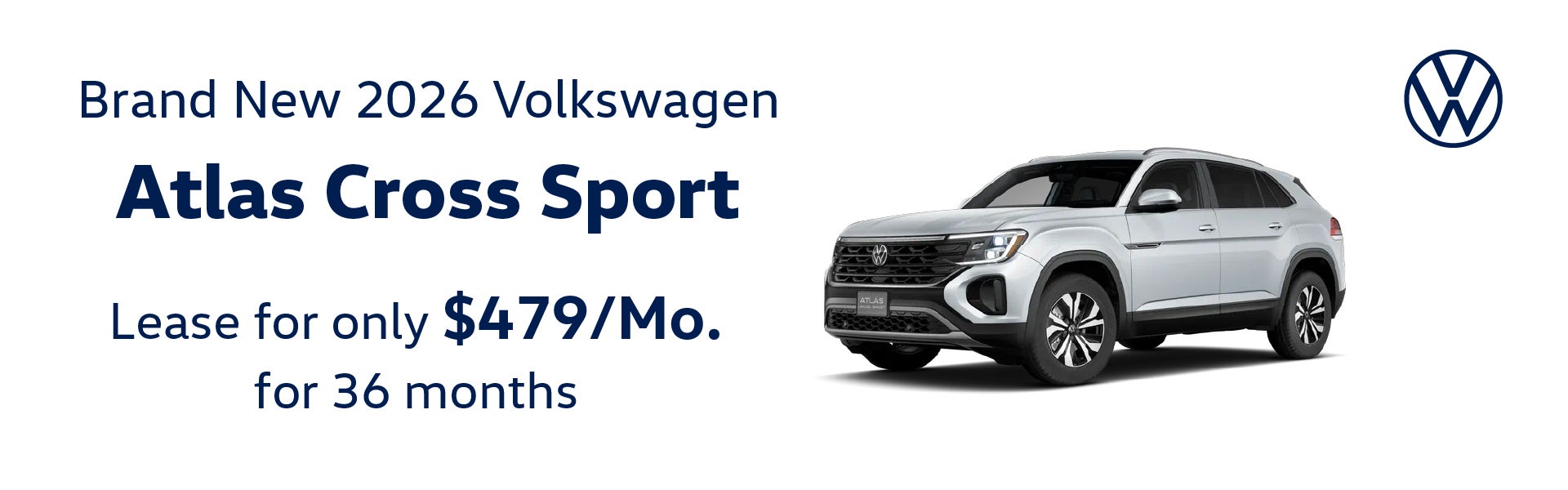 Brand New 2026 Atlas Cross Sport