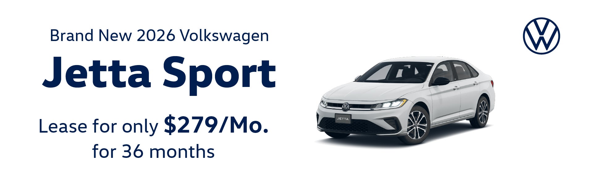 Brand New 2026 Jetta Sport