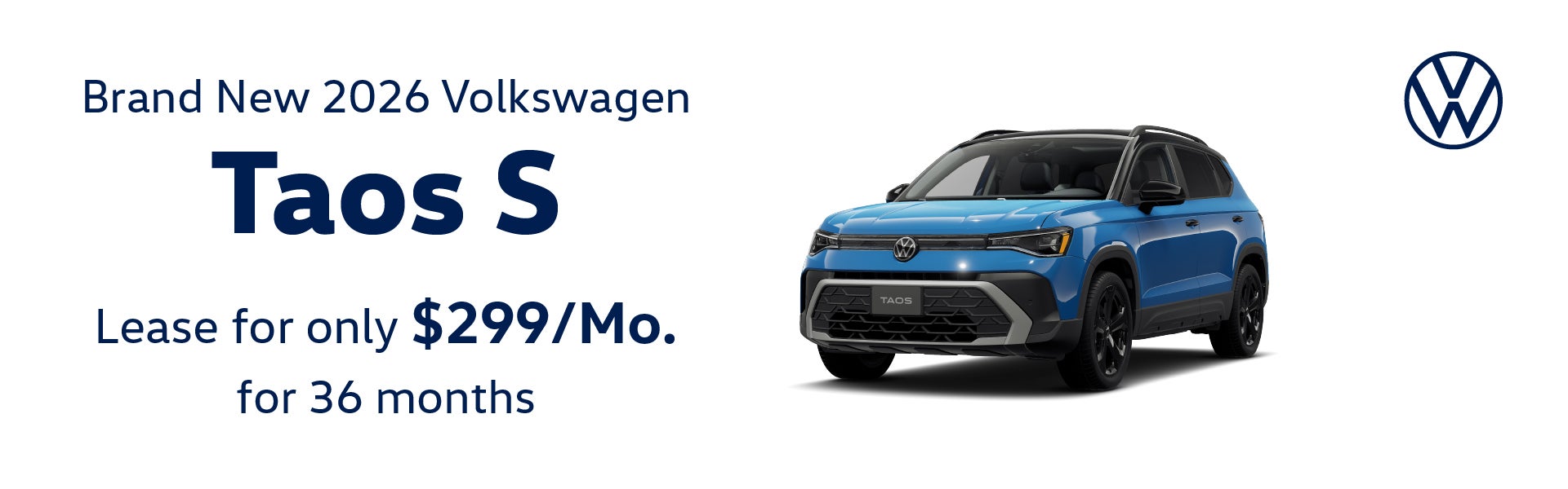 Brand New 2026 Taos S