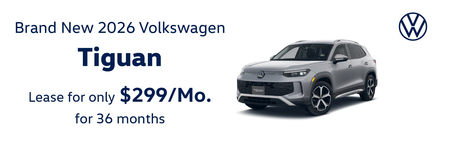 Brand New 2026 Volkswagen Tiguan