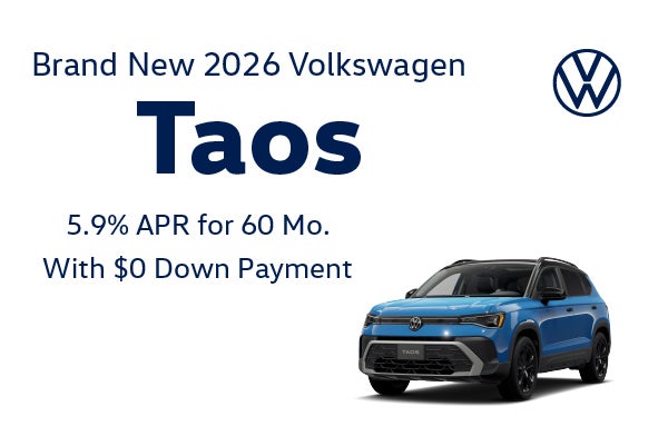 Brand New 2026 Volkswagen TAOS