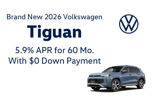 Brand New 2026 Volkswagen TIGUAN