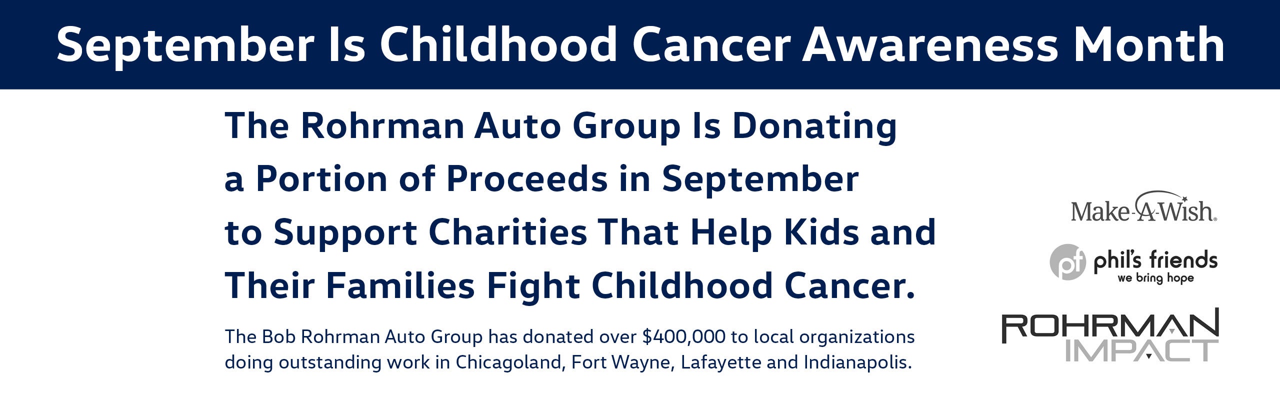 September Childhood Cancer Awareness Month